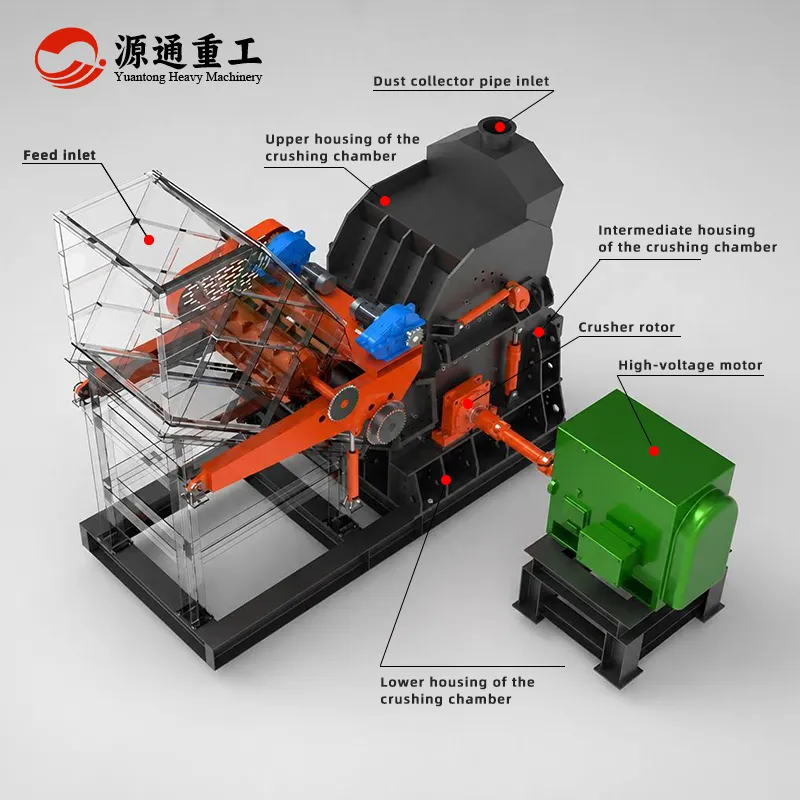 Scrap metal crusher
