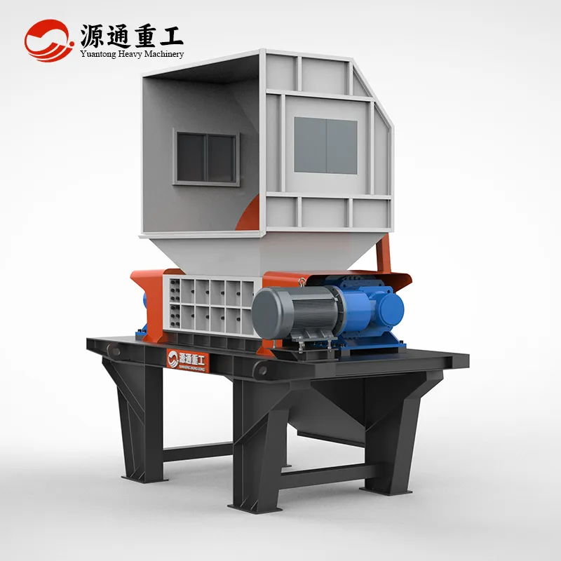 Twin-shaft shredder