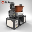 Small twin-shaft shredder