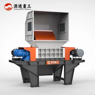 Twin-shaft shredder